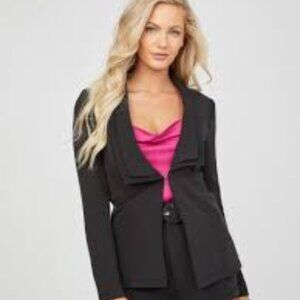 Guess Women's Blazer and Shorts Business Black Small
